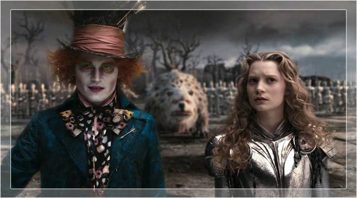 Кадр из фильма «Алиса в Стране чудес». Кадр из фильма «Алиса в Стране чудес».