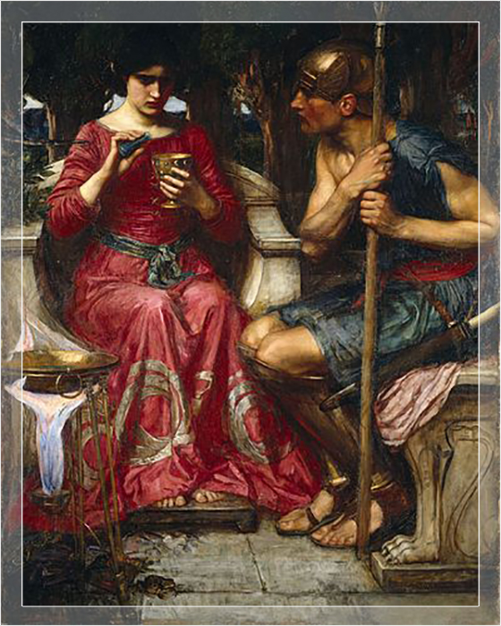 Медея помогает Ясону добыть Золотое руно. Медея помогает Ясону добыть Золотое руно.