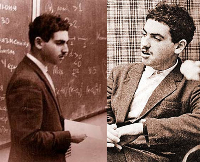 Григорий Яковлевич Перельман в юности. Григорий Яковлевич Перельман в юности.