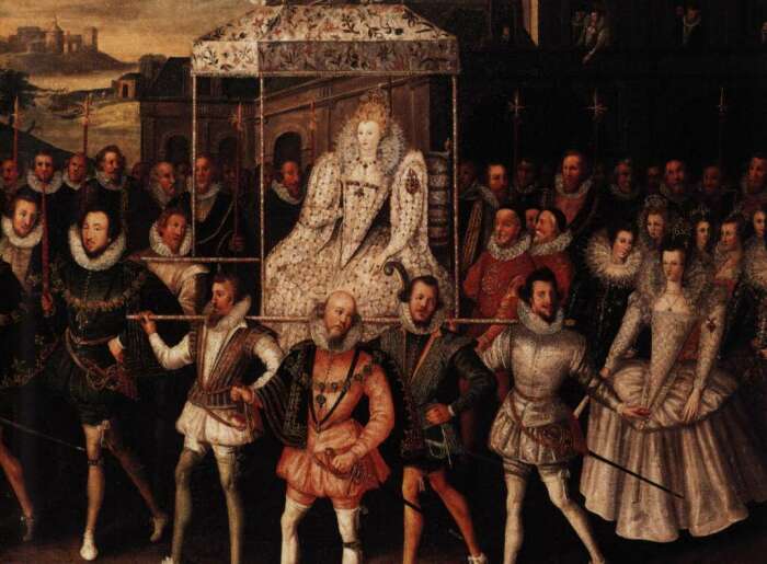 Во время церемониальных процессий Елизавета использовала не кареты, а паланкин. /Фото: anglophile.ru Во время церемониальных процессий Елизавета использовала не кареты, а паланкин. /Фото: anglophile.ru