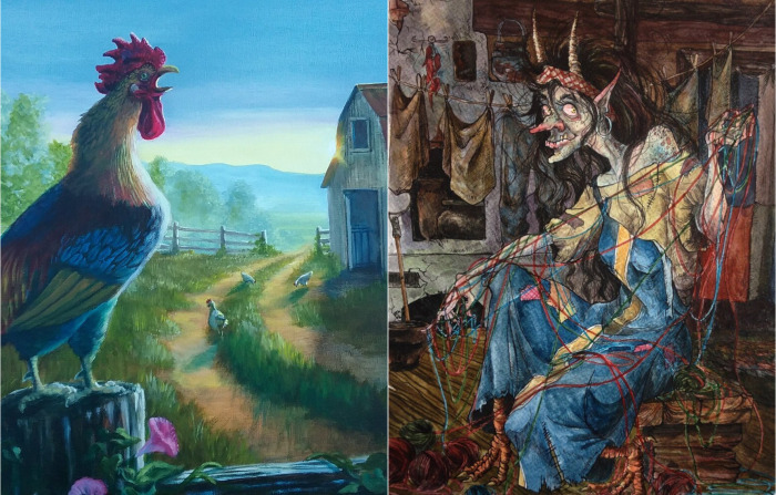 Когда первые петухи кукарекали в третий раз, нечисть исчезала. Когда первые петухи кукарекали в третий раз, нечисть исчезала.