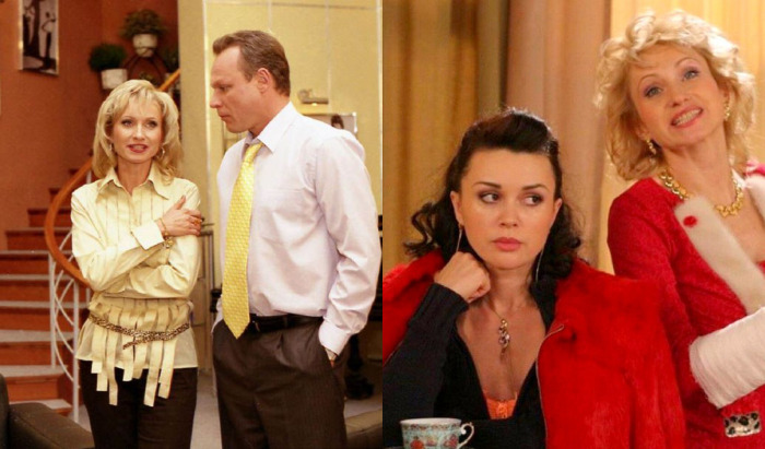 Ситком «Моя прекрасная няня» принес Прокофьевой ошеломительный успех (кадры из сериала с Сергеем Жигуновым и Анастасией Заворотнюк) Ситком «Моя прекрасная няня» принес Прокофьевой ошеломительный успех (кадры из сериала с Сергеем Жигуновым и Анастасией Заворотнюк)