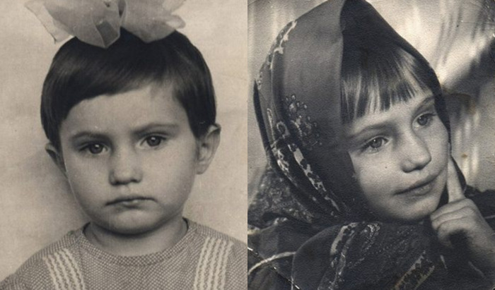 Ольга Прокофьева в детстве Ольга Прокофьева в детстве