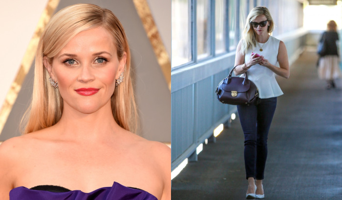 Риз Уизерспун не очень довольна своим ростом Риз Уизерспун не очень довольна своим ростом