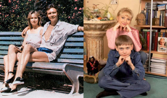 Ольга Прокофьева с Юрием Соколовым и сыном Александром Ольга Прокофьева с Юрием Соколовым и сыном Александром