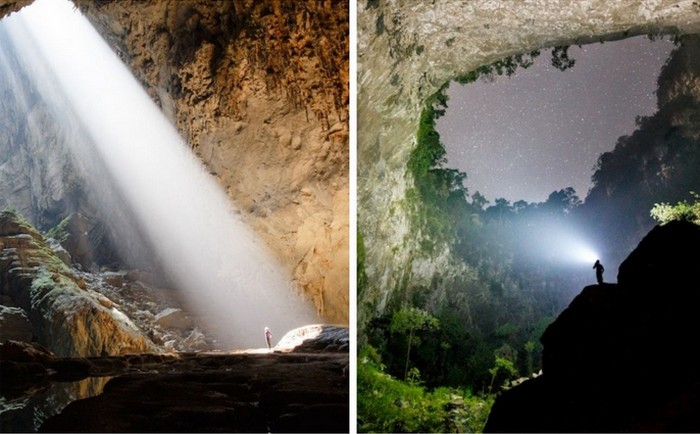 Жизнь в пещере есть благодаря свету, который пробивается сквозь множественные щели. Жизнь в пещере есть благодаря свету, который пробивается сквозь множественные щели.