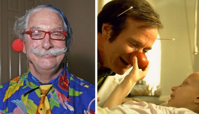 Фильм посвящен доктору-клоуну Пэтчу Адамсу, который придумал лечить смехом тяжело больных детей. Фильм посвящен доктору-клоуну Пэтчу Адамсу, который придумал лечить смехом тяжело больных детей.