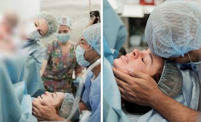 Мондезир был вместе с Юлей на родах и всячески ее поддерживал. Мондезир был вместе с Юлей на родах и всячески ее поддерживал.