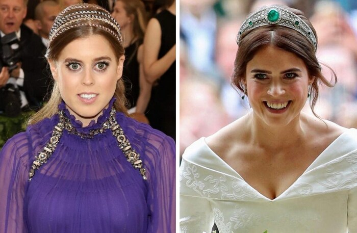 Принцесса Беатрс (слева) / принцесса Евгения (справа) Принцесса Беатрс (слева) / принцесса Евгения (справа)