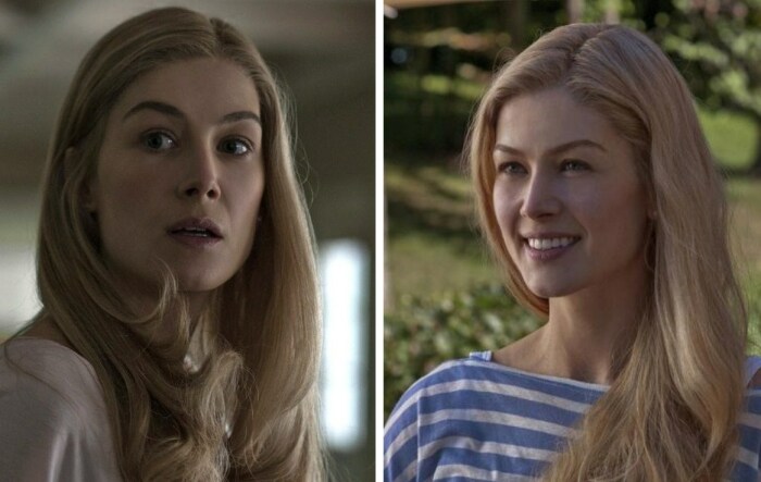 Розамунд Пайк в фильме "Исчезнувшая" Розамунд Пайк в фильме "Исчезнувшая"