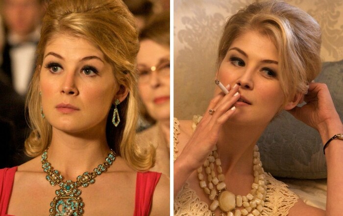 Розамунд Пайк в фильме "Воспитание чувств" Розамунд Пайк в фильме "Воспитание чувств"