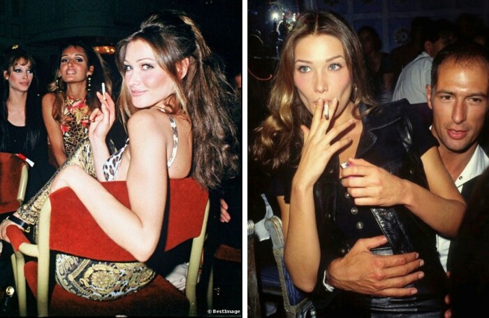 Карла Бруни в молодости Карла Бруни в молодости