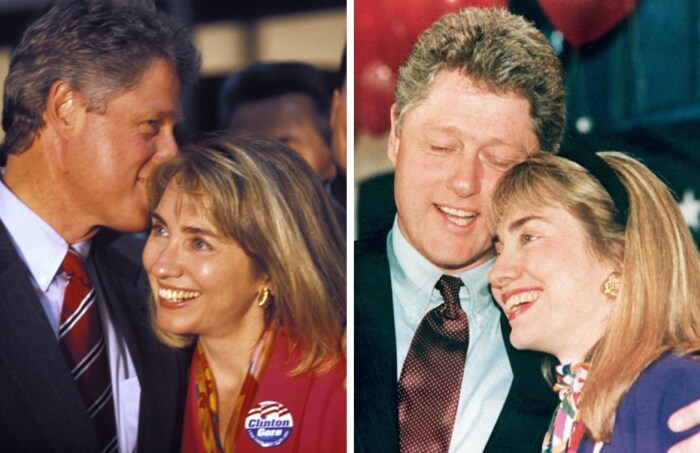Билл и Хиллари Клинтон Билл и Хиллари Клинтон