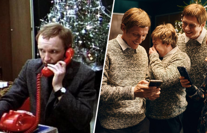 Кадры из фильмов «Ирония судьбы, или С лёгким паром!» и «СамоИрония судьбы» Кадры из фильмов «Ирония судьбы, или С лёгким паром!» и «СамоИрония судьбы»