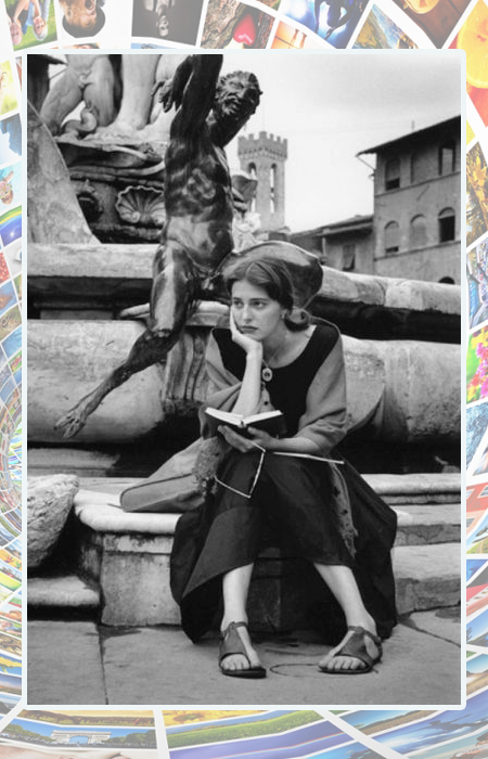 Нинали Крейг на фотографии из цикла «Американская девушка в Италии».