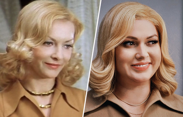 Барбара Брыльска и Ольга Картункова в роли Наденьки. Барбара Брыльска и Ольга Картункова в роли Наденьки.