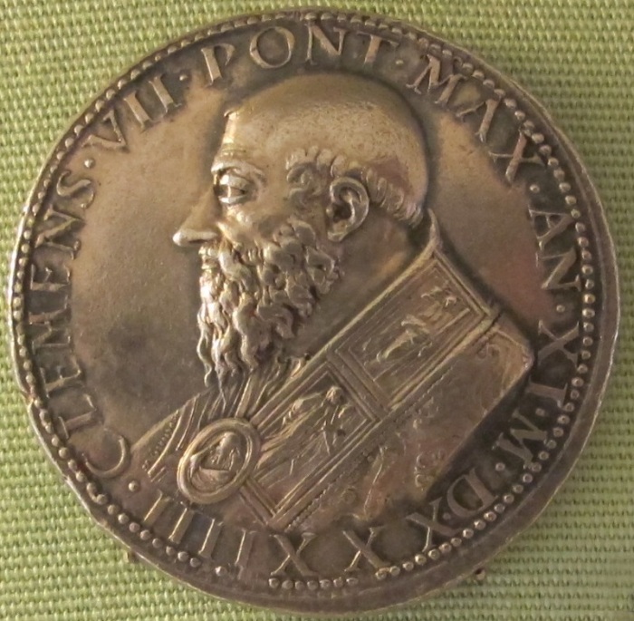 Медаль Челлини с портретом Климента VII. Фото: wikimedia.org.