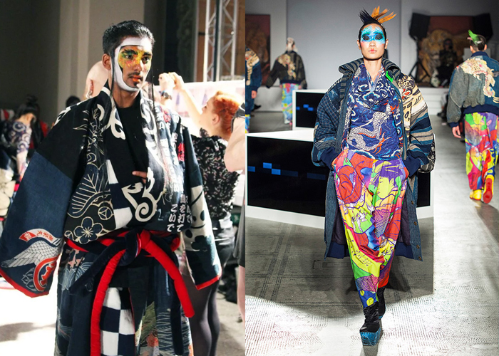 Использование силуэтов кимоно. Использование силуэтов кимоно.