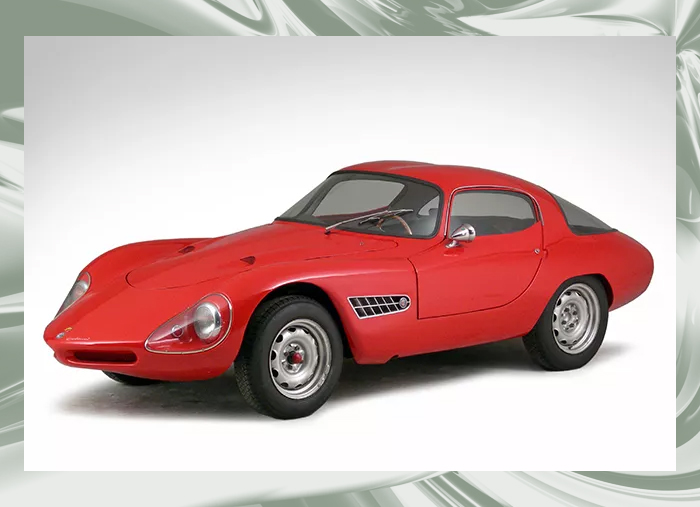 Автомобиль Abarth 1000 GT Coupe. Автомобиль Abarth 1000 GT Coupe.