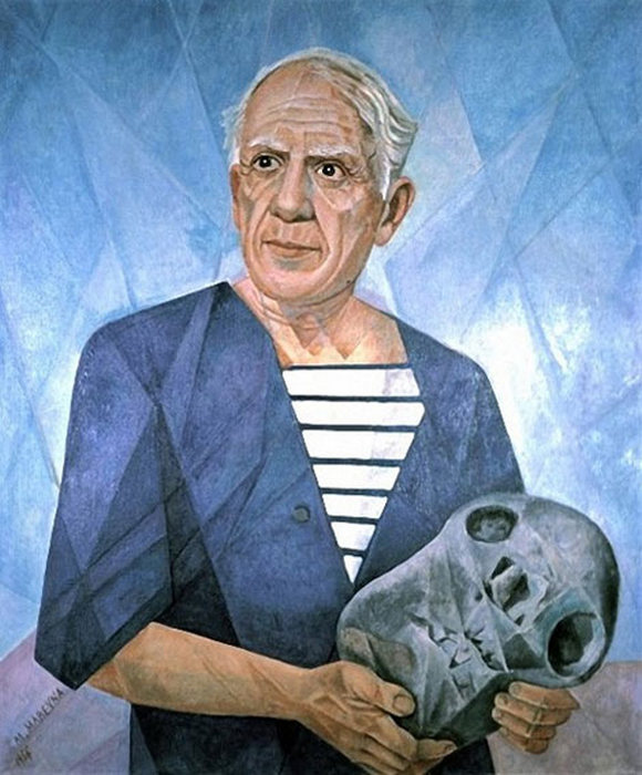 Маревна. Портрет Пабло Пикассо. 1956