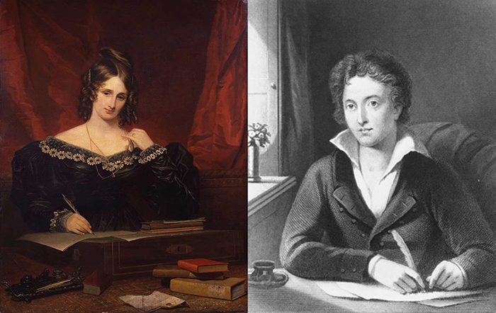 Мэри и Перси Шелли. Мэри и Перси Шелли.