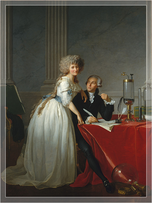 Мари-Анн Лавуазье и Антуан Лавуазье. Мари-Анн Лавуазье и Антуан Лавуазье.