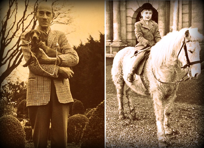 Князь Андрей Александрович Романов в поместье Провендер. Ольга верхом на пони. Князь Андрей Александрович Романов в поместье Провендер. Ольга верхом на пони.