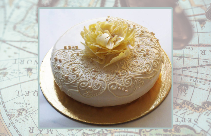 Торт, изготовленный Марией. Торт, изготовленный Марией.