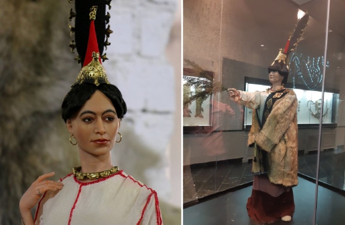 Воссозданная фигура.