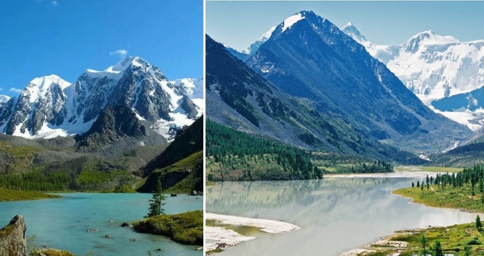 Гора Белуха. Прообраз Меру.