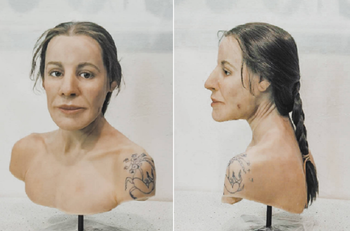 Воссозданное лицо. 