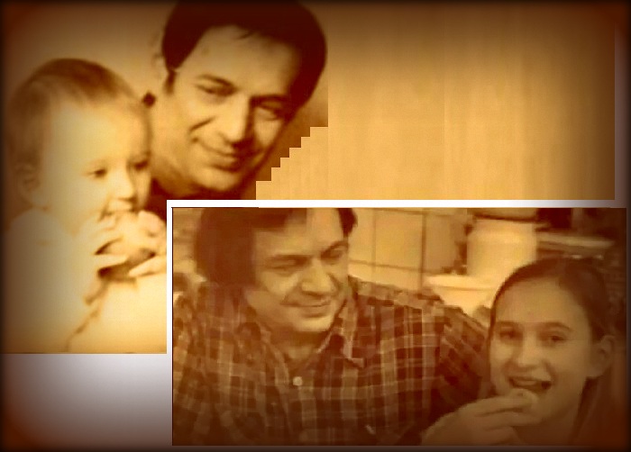 Никита Лавинский с меньшей дочерью. Никита Лавинский с меньшей дочерью.