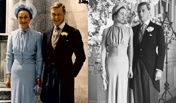 Свадьба бывшего британского короля Эдуарда и Бесси Уоллис Симпсон (1937 год)