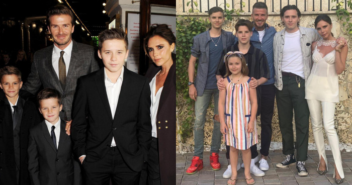 Семья Бекхэмов Семья Бекхэмов