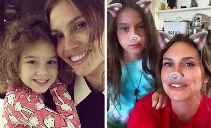 Лея Абрамович очень похожа на маму Дарью Жукову.