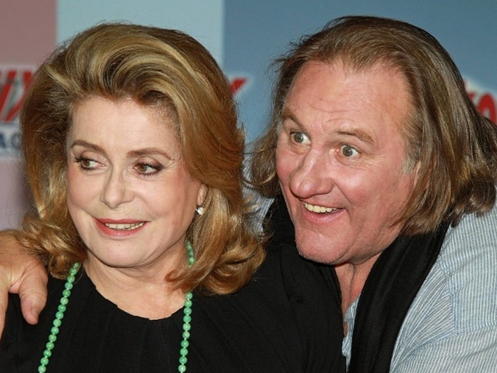 Катрин Денев и Жерар Депардье. Фото: https://rustars.tv