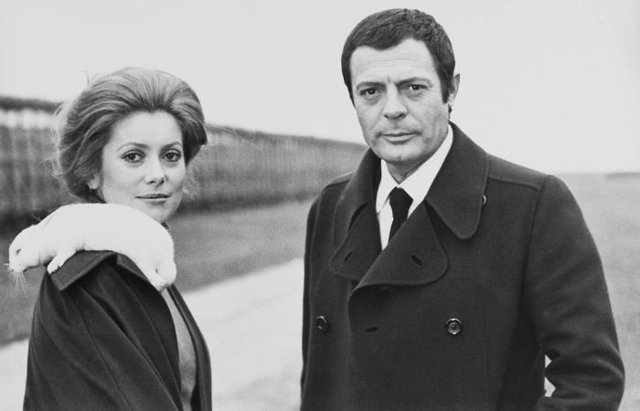 Катрин Денев и Марчелло Мастрояни. Фото: https://rustars.tv