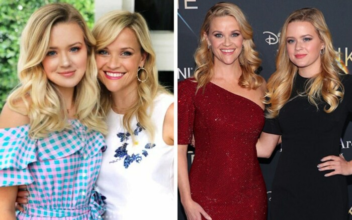 Ава Элизабет Филлипп с мамой Риз Уизерспун Ава Элизабет Филлипп с мамой Риз Уизерспун