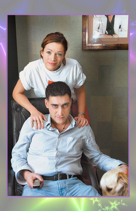 Тигран Кеосаян и Алёна Хмельницкая. Тигран Кеосаян и Алёна Хмельницкая.