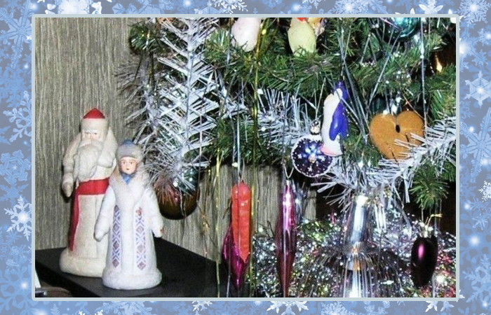 Ёлка с чувством ностальгии. Ёлка с чувством ностальгии.