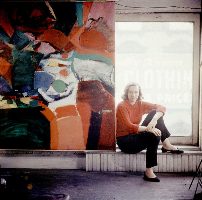 Грейс Хартиган — американская художница абстрактного экспрессионизма, член Нью-Йоркской школы, также педагог. Фото: images.fineartamerica.com.