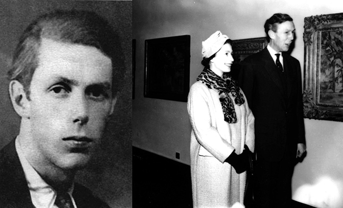 Энтони Блант в молодости и со своей родственницей, будущей королевой Великобритании. Энтони Блант в молодости и со своей родственницей, будущей королевой Великобритании.