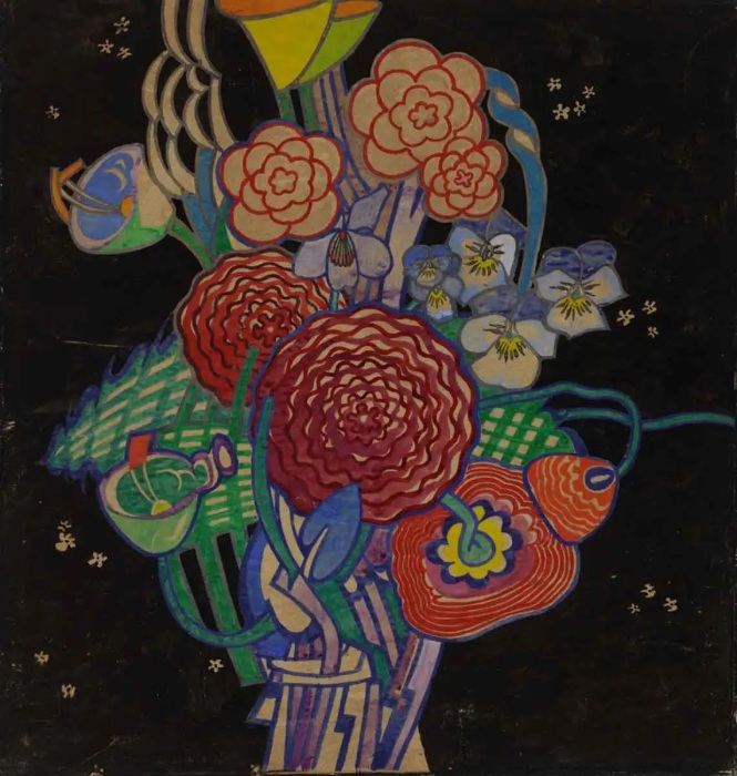 Букет, Чарльз Ренни Макинтош, 1917-21 годы. Фото: bing.com. Букет, Чарльз Ренни Макинтош, 1917-21 годы. Фото: bing.com.