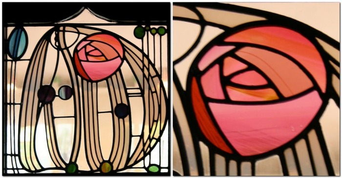 Витражное панно Чарльза Ренни Макинтоша. Витражное панно Чарльза Ренни Макинтоша.