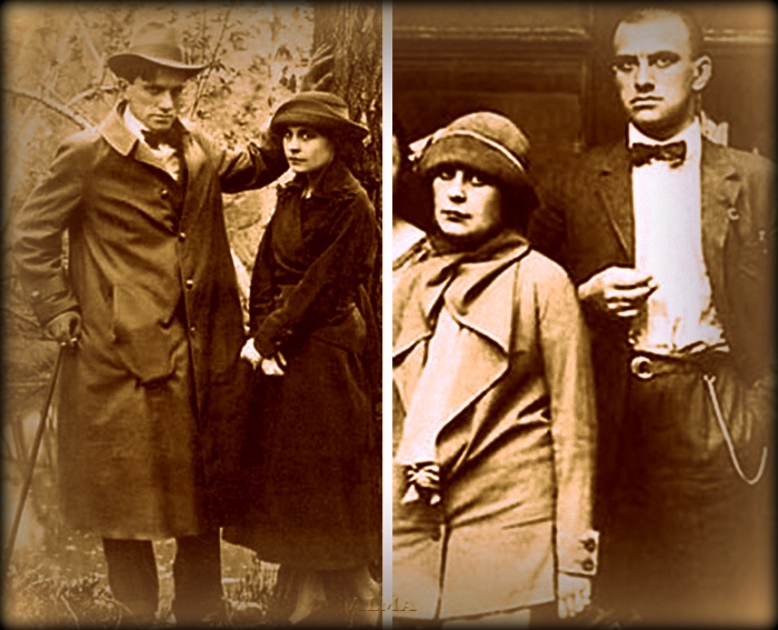 В. Маяковский и Л. Брик. В. Маяковский и Л. Брик.