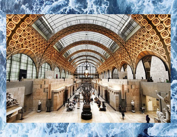 Интерьер музея д Орсе.