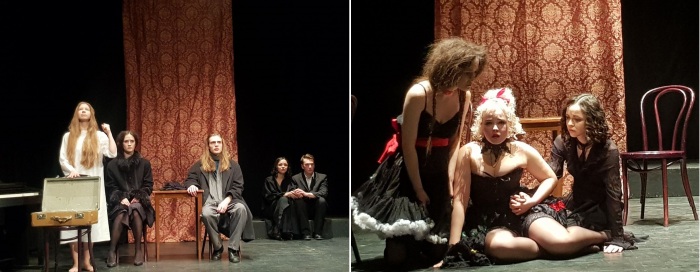 Молодые актёры в образах.