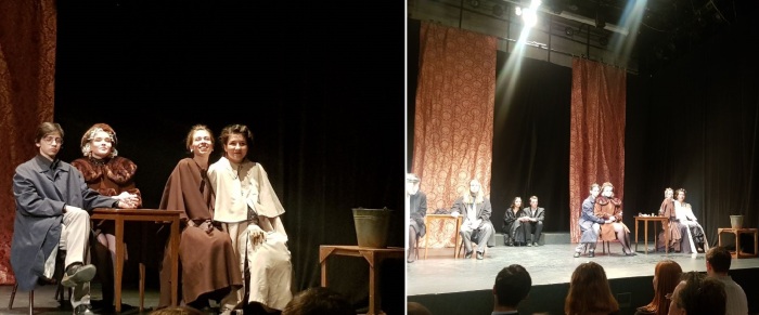 Герои смотрят на себя со стороны.