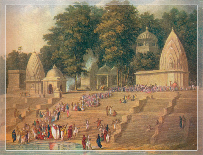 Подготовка к церемонии сати в 1908 году. Подготовка к церемонии сати в 1908 году.