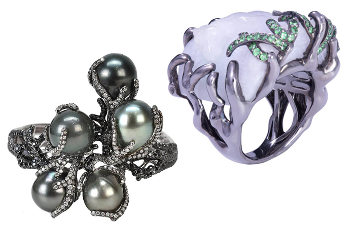 Кольца из различных материалов. Кольца из различных материалов.